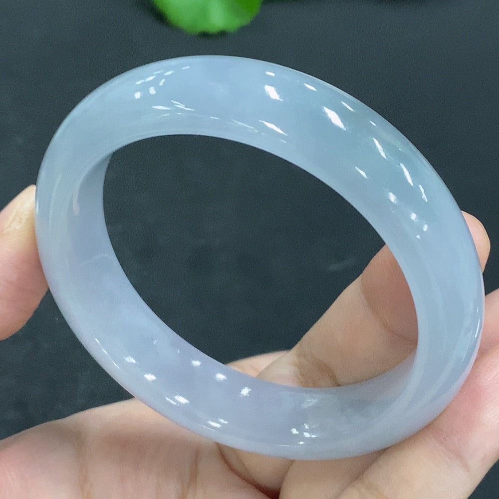 Jadeite Round Bangle Size 55 Total Weight 60.440g