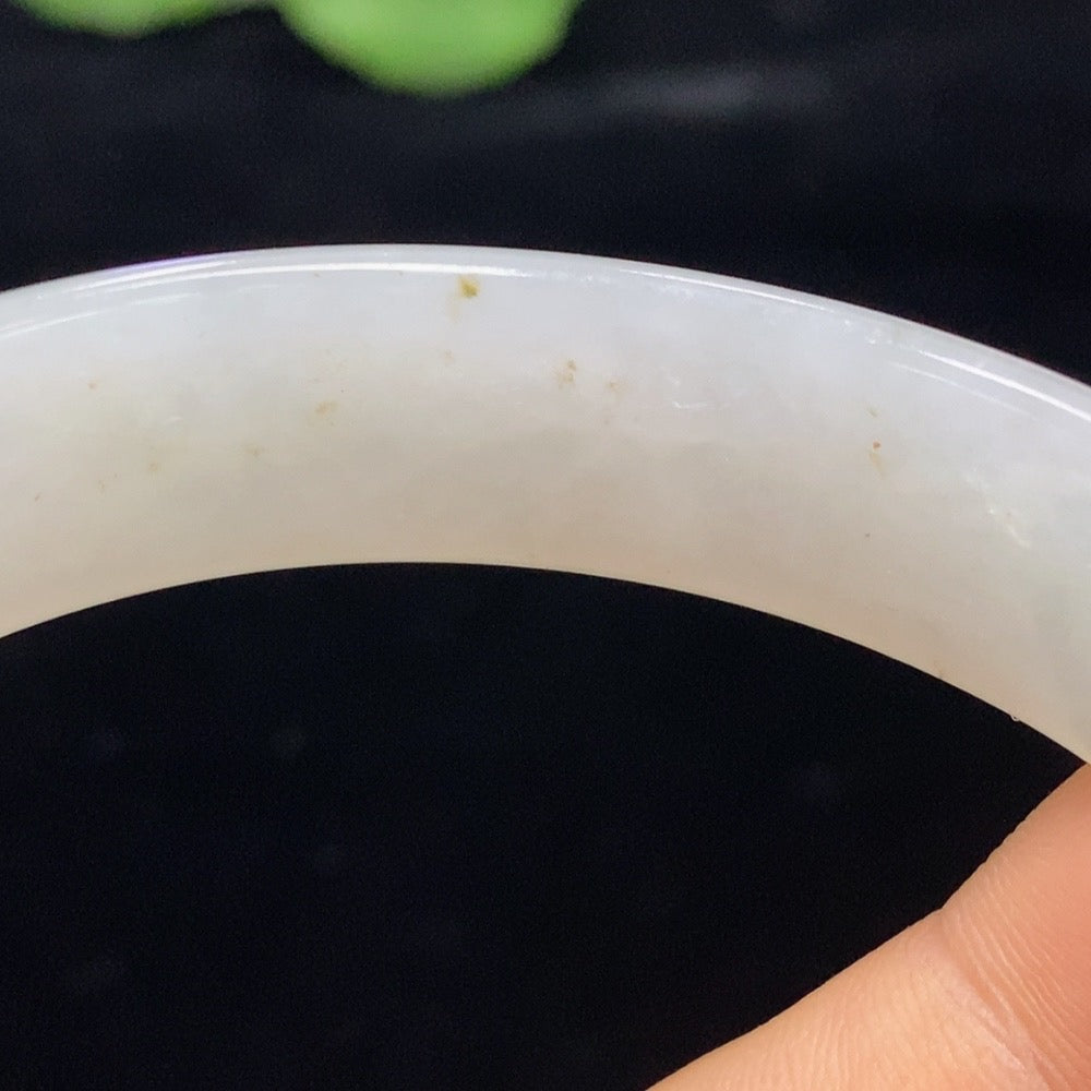 Jadeite Imperial Concubine Bangle Size 56.6/52.5 Total Weight Approx. 45.26g