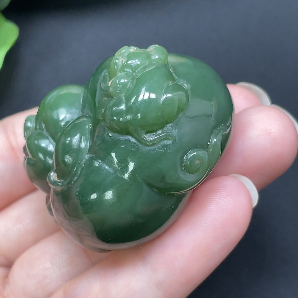 Hetian Jade Pig Pendant