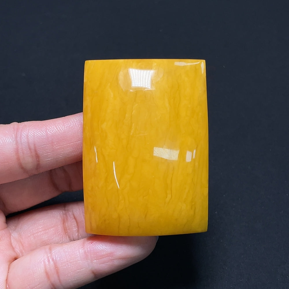 Opaque Amber Pendant
