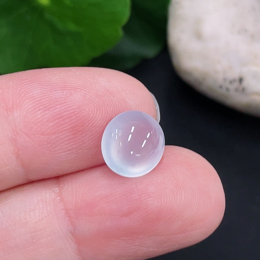 Jadeite cabochon Total weight approx. 0.6g