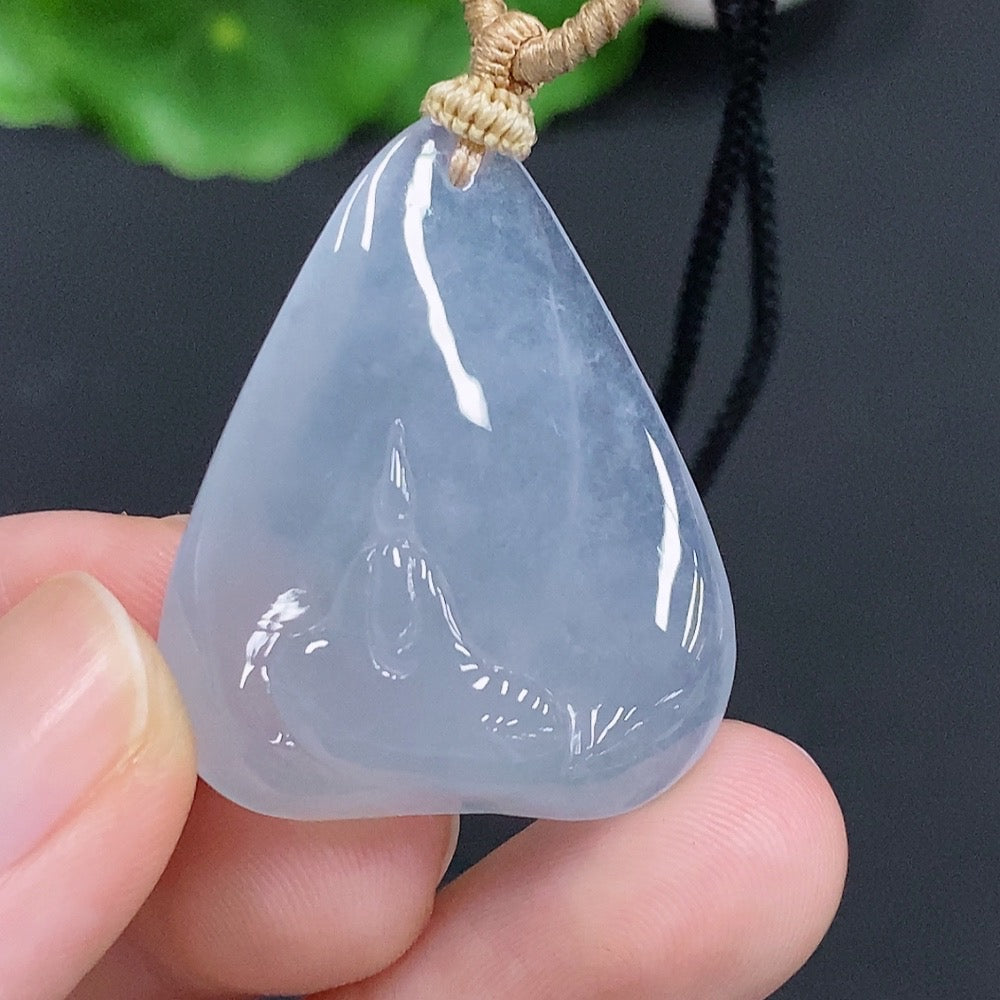 Colgante de jadeíta Iluminación