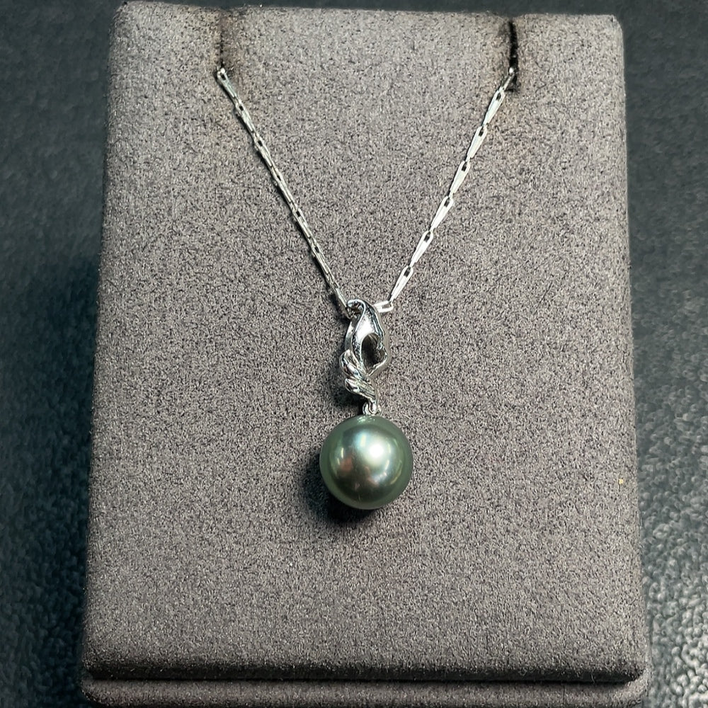 Saltwater Pearl Necklace, ., Pearl Size About 9mm | Huiliu Certified
