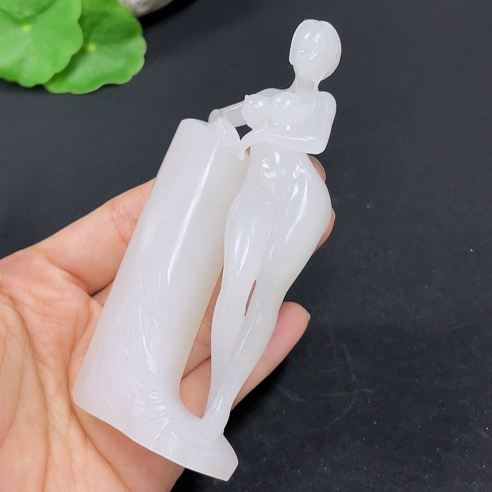 Hetian Jade Ornament, National Beauty and Heavenly Fragrance