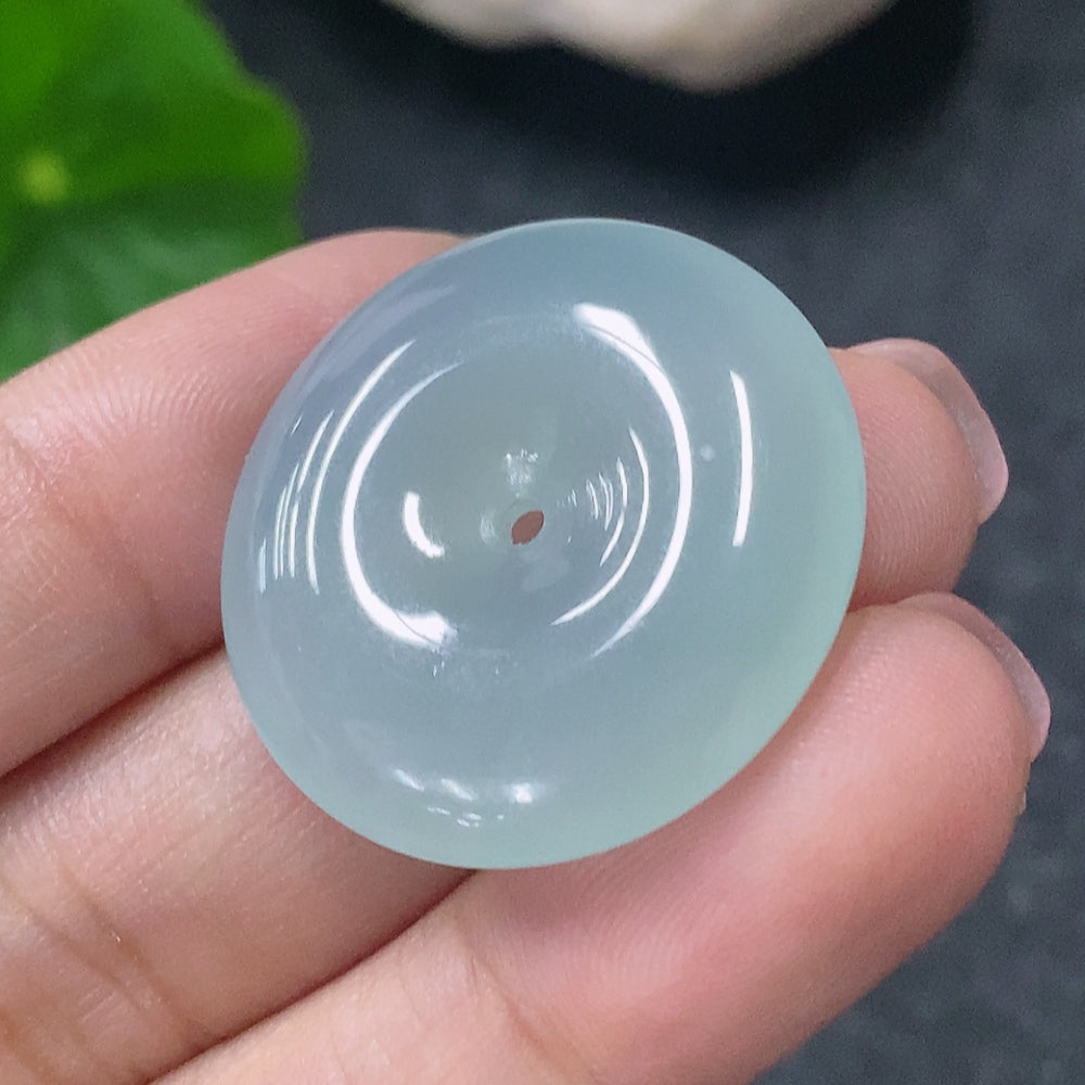 Jadeite Pendant Peace Ring . | Huiliu Certified