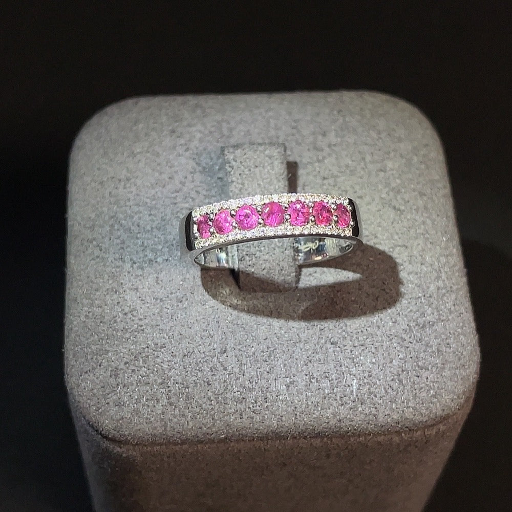 14K gold tourmaline gemstone ring in size 13, approximately 3.69g, featuring a vibrant gemstone setting, by HKHQ.