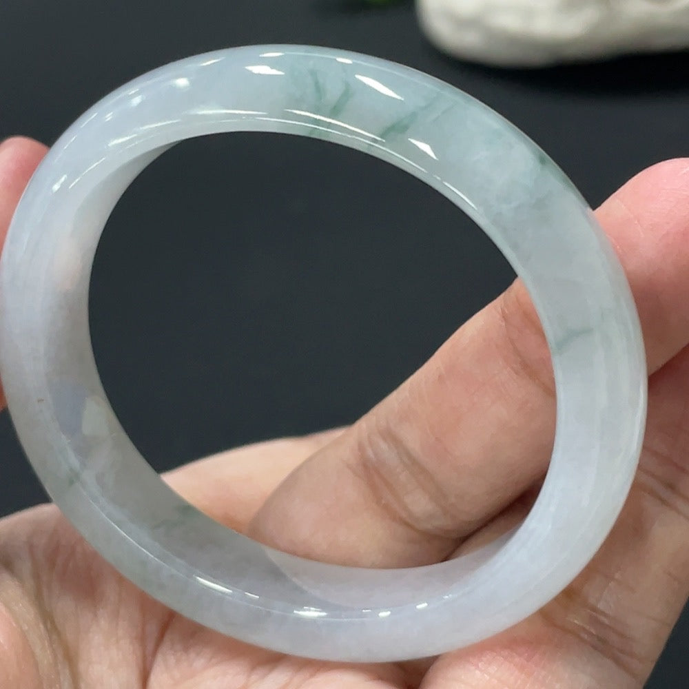 Jadeite Imperial Concubine Bracelet | Huiliu Certified