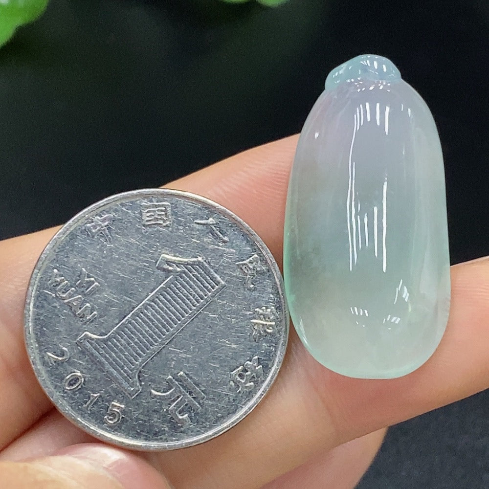 Jadeite Pendant Total Weight About 7.17g Fu Gua