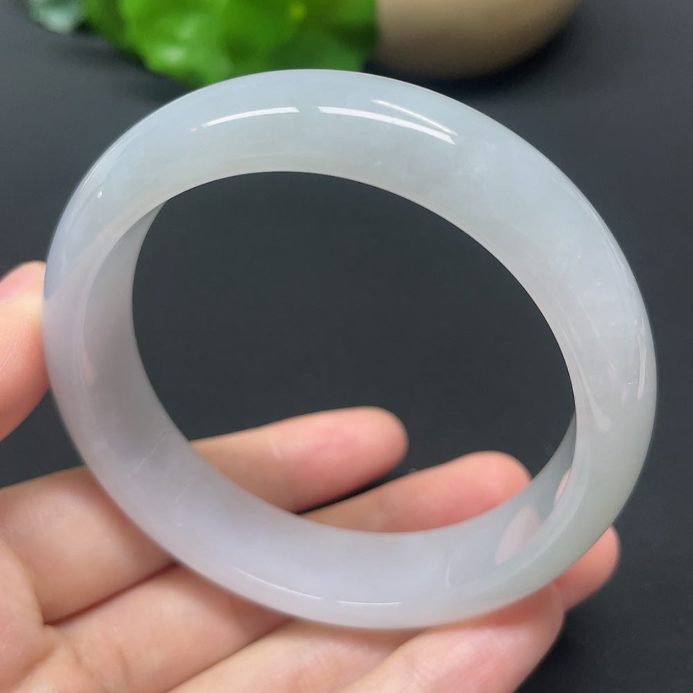 Jadeite Round Bracelet Total Weight Approx. 64.25g Size 57.2