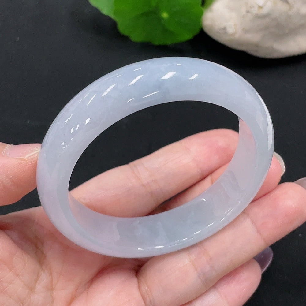 Jadeite Regular Round Bangle Size 54 Total Weight Approx. 58g