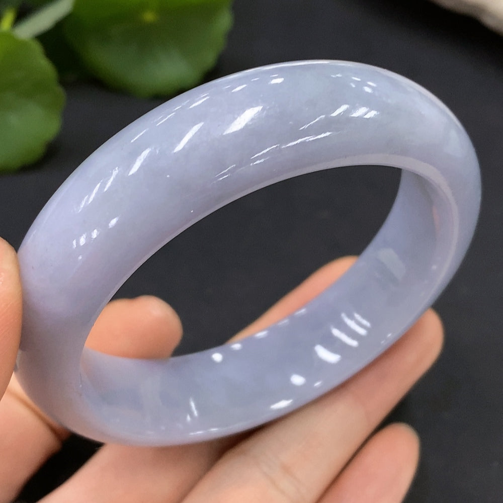 Jadeite Round Bangle, Size 57.2, Total Weight 75.452g
