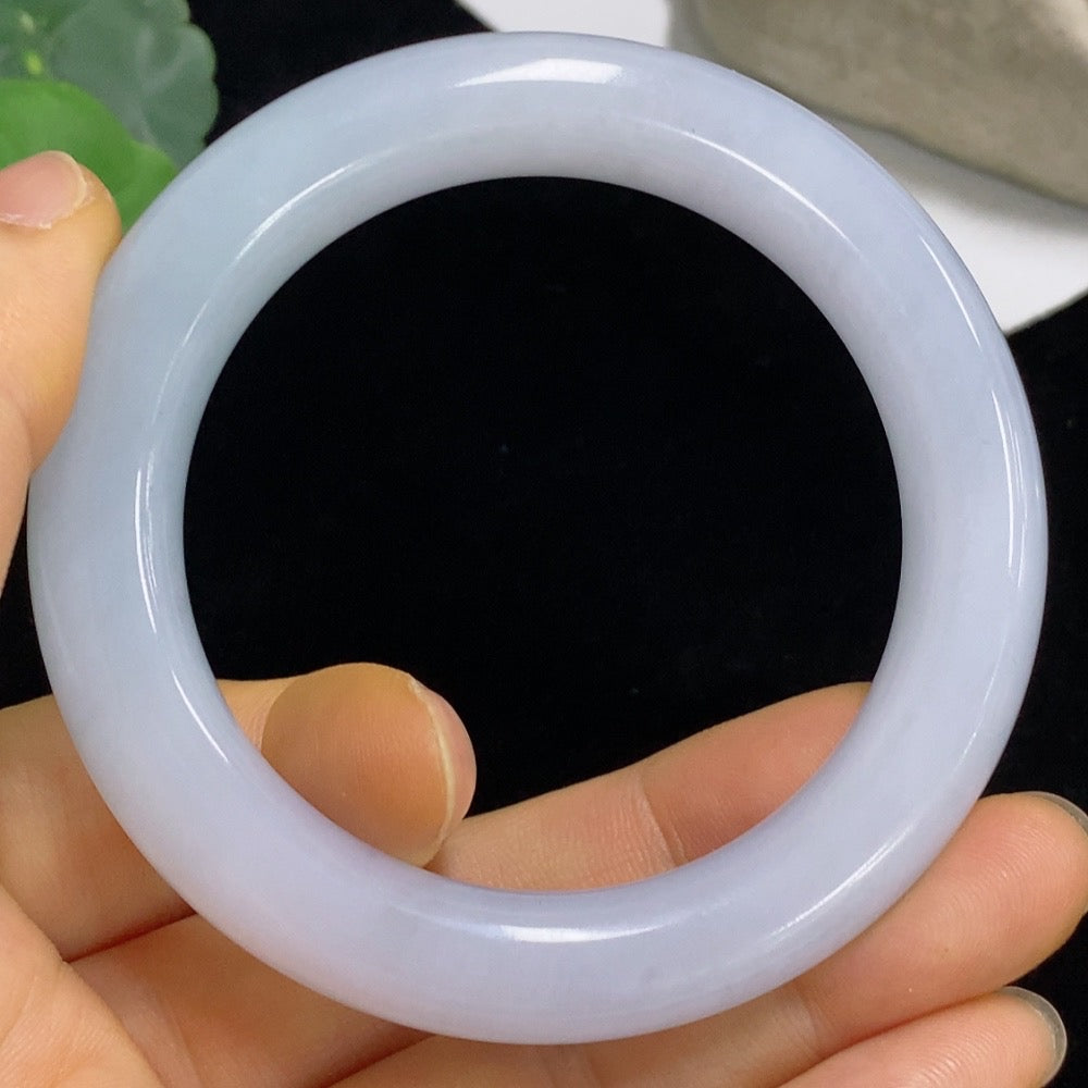 Jadeite Round Bangle Size 52.8 Total Weight Approx. 59.38g