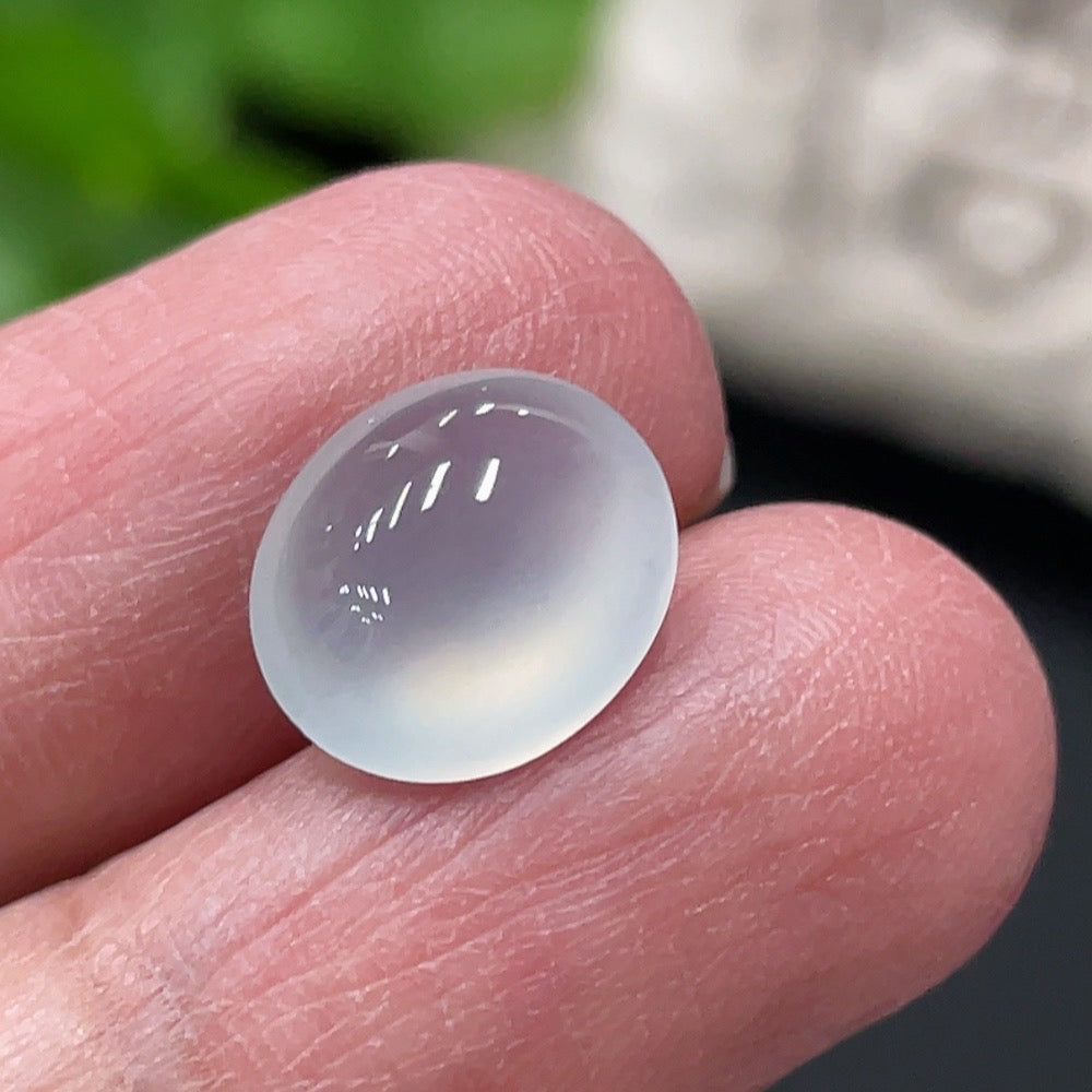 Jadeite cabochon Total weight approx. 0.73g