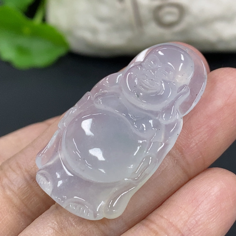 Jadeite Standing Buddha Pendant