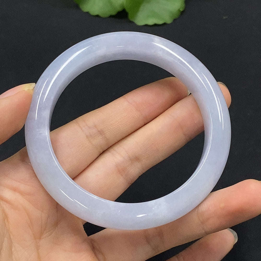 Jadeite Round Bracelet, Total Weight Approx. 61.5g, Size 57