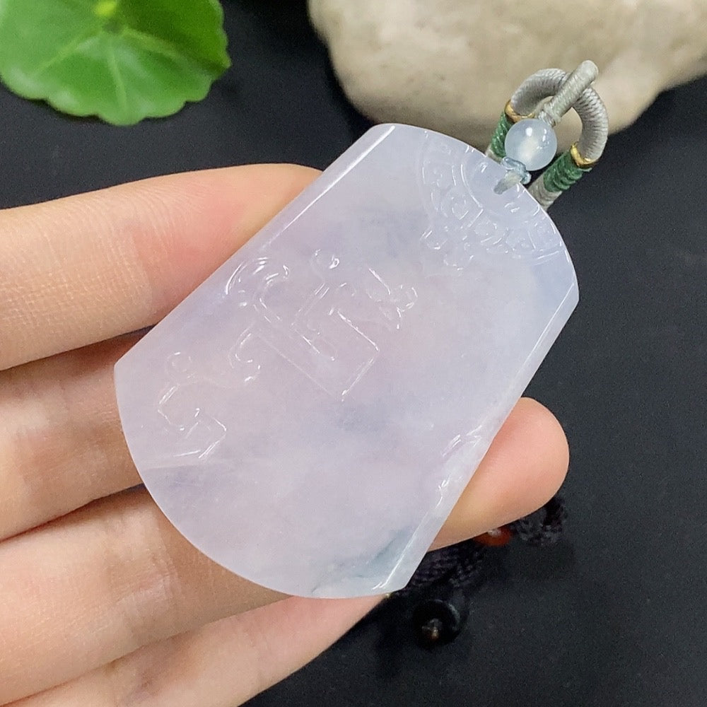 Jadeite Antique Pendant Total Weight Approx. 25.67g