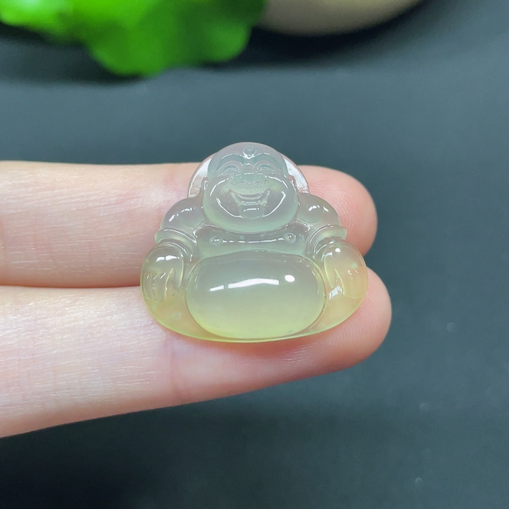 Jadeite Buddha Pendant