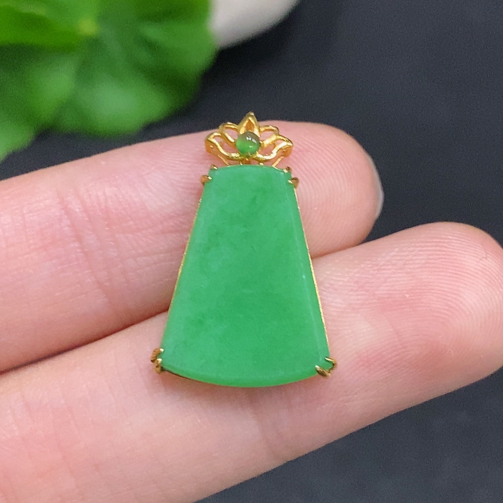 Jadeite Plain Pendant Pendant with, . | Huiliu Certified