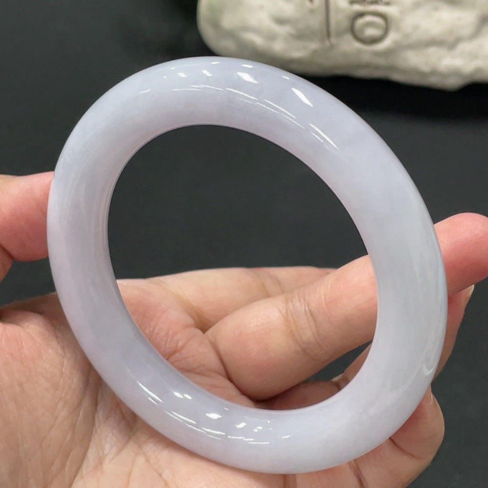 Jadeite Round Bangle mm . | Huiliu Certified