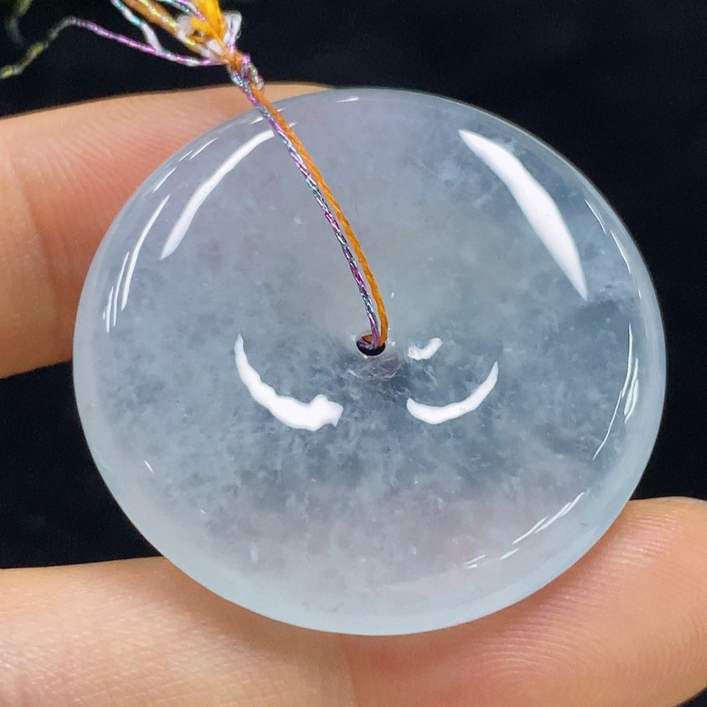 Jadeite Peace Knot Pendant, . | Huiliu Certified