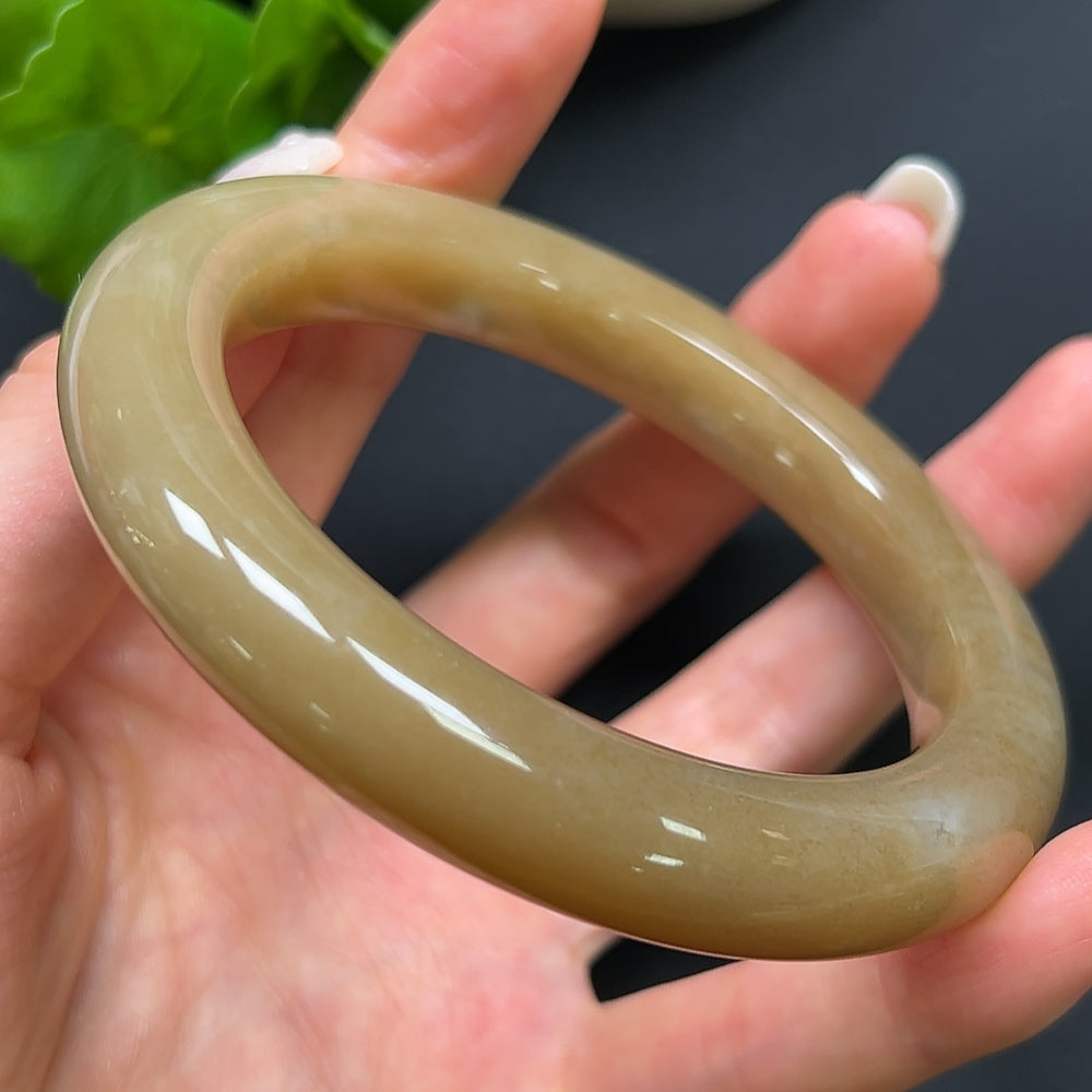 Hetian Jade Round Bracelet