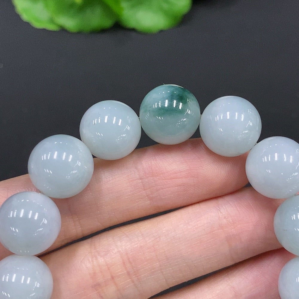 Jadeite Bracelet, Approx. 12.9mm, Total Weight Approx. 62.6g