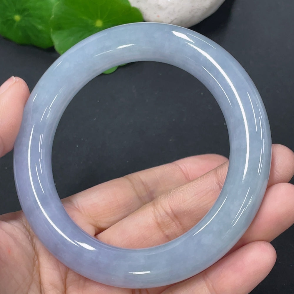 Jadeite Round Bangle Total Weight Approx. 72.67g Size 56