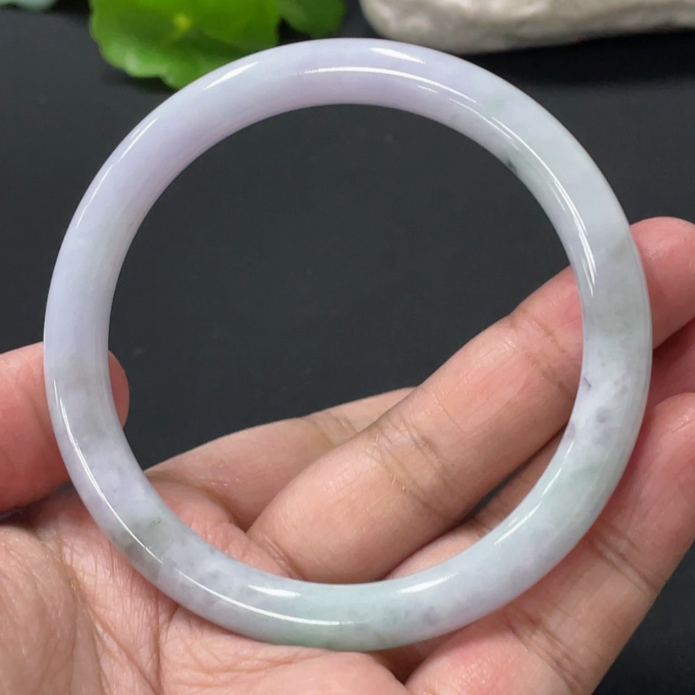 Jadeite Round Bangle Size 58.8 Total Weight Approx. 33.8g