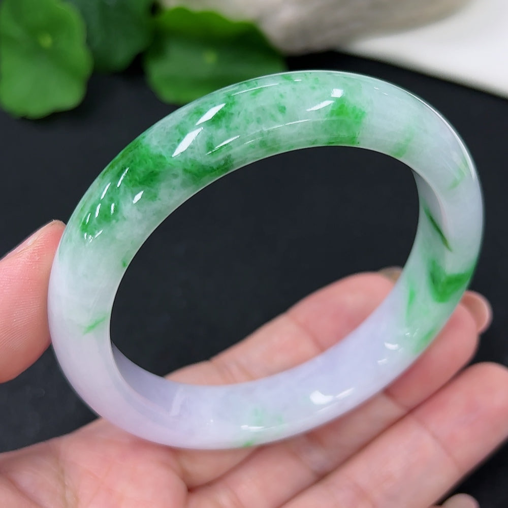Jadeite Round Bangle