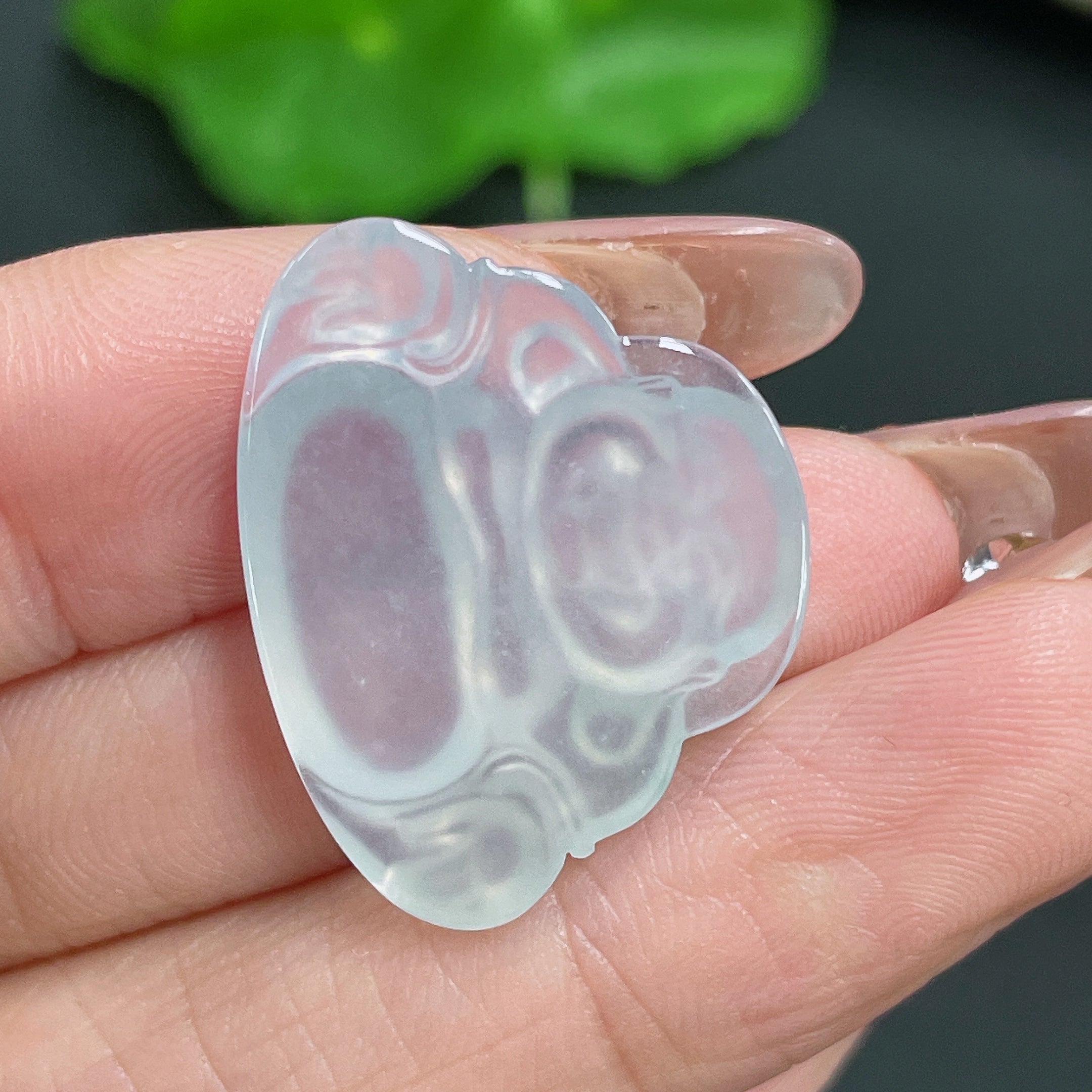 Jadeite Pendant Buddha Total Weight Approx. 3.94g