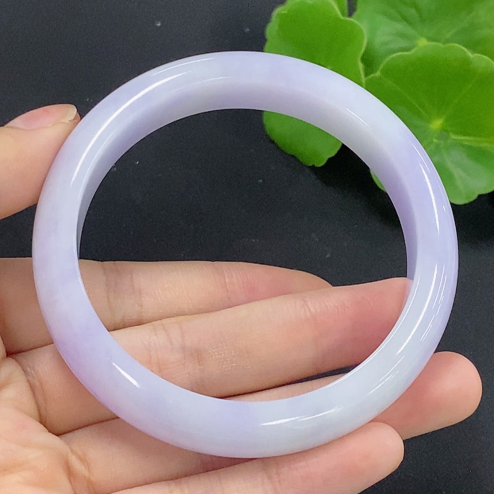 Jadeite Round Bangle Size 58 Total Weight Approx. 56.54g
