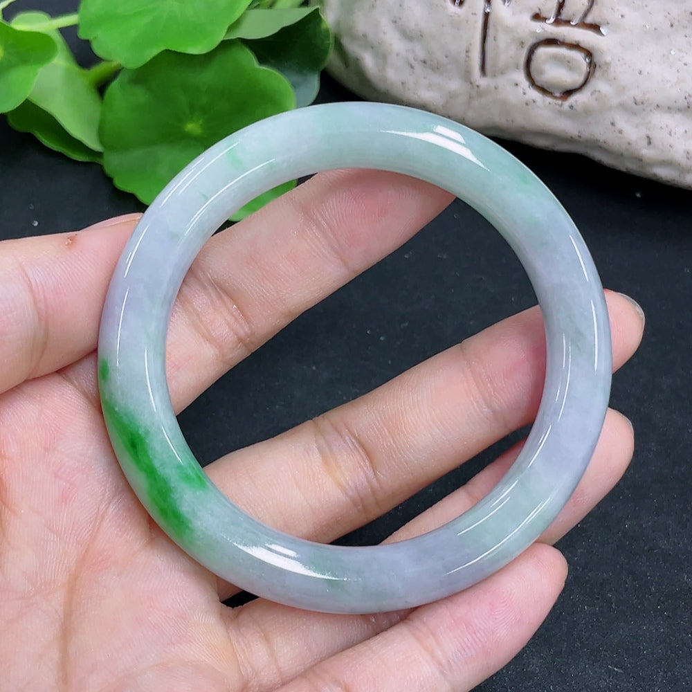 Jadeite Round Bangle