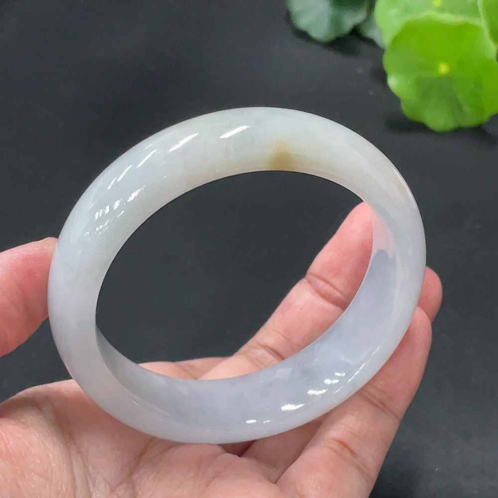 Jadeite Regular Bangle, Size 55.5, Total Weight 66.975g