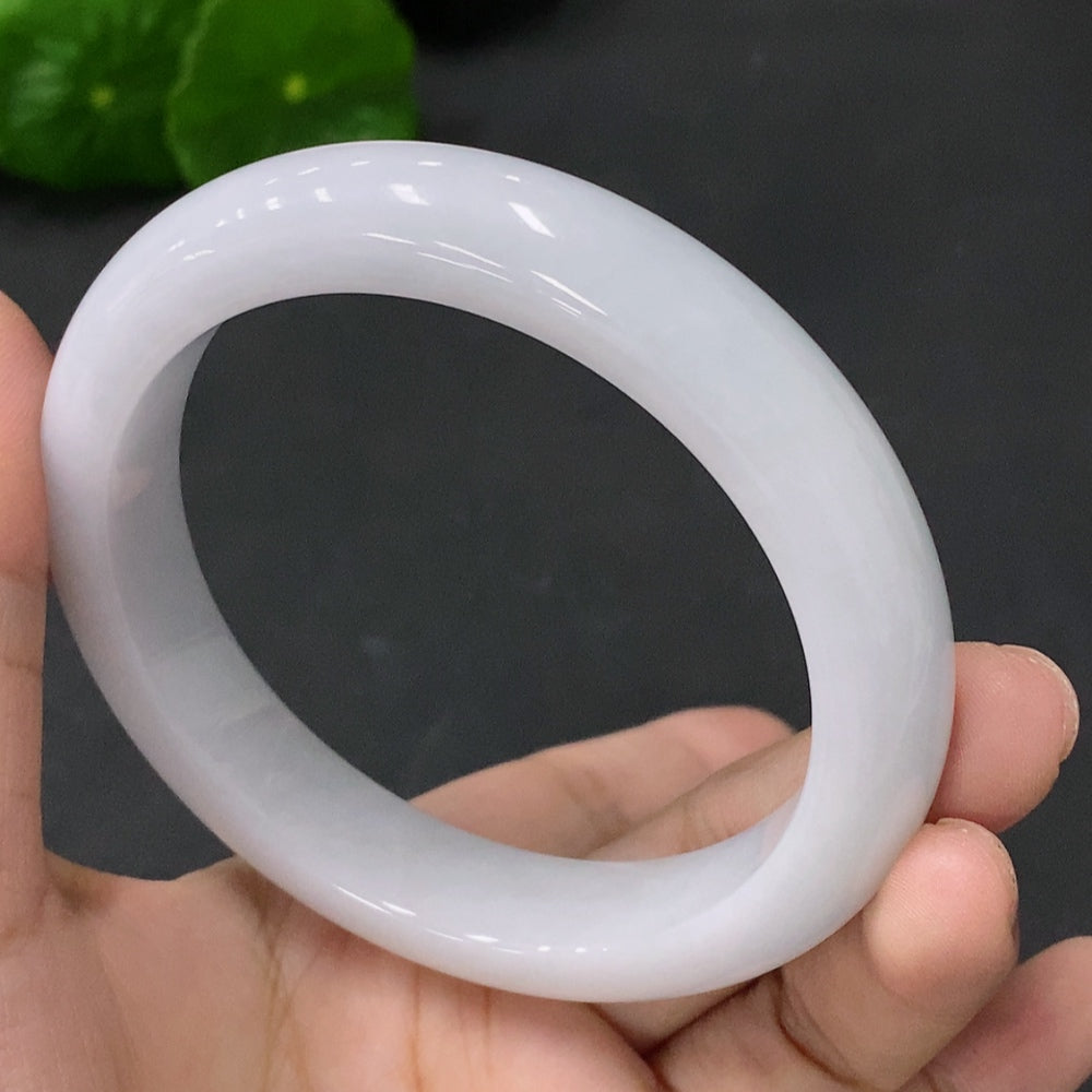 Jadeite Round Bangle Size 58 Total Weight 61.938g