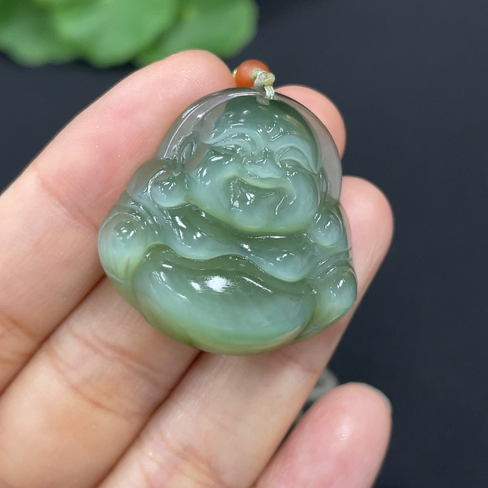 Hetian Jade Jasper Pendant - Buddha