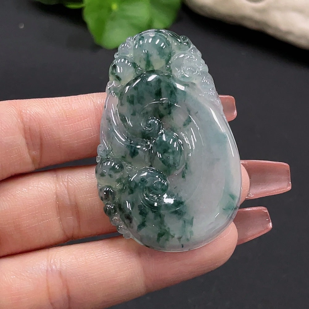 JadeiteRuyi Pendant Total weight approx. 17.25g