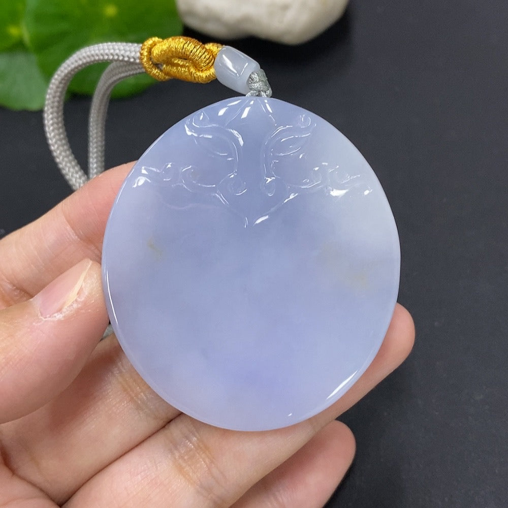 Jadeite Antique Pendant (Including Rope Weight)
