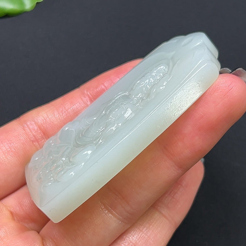Hetian Jade Guanyin Pendant