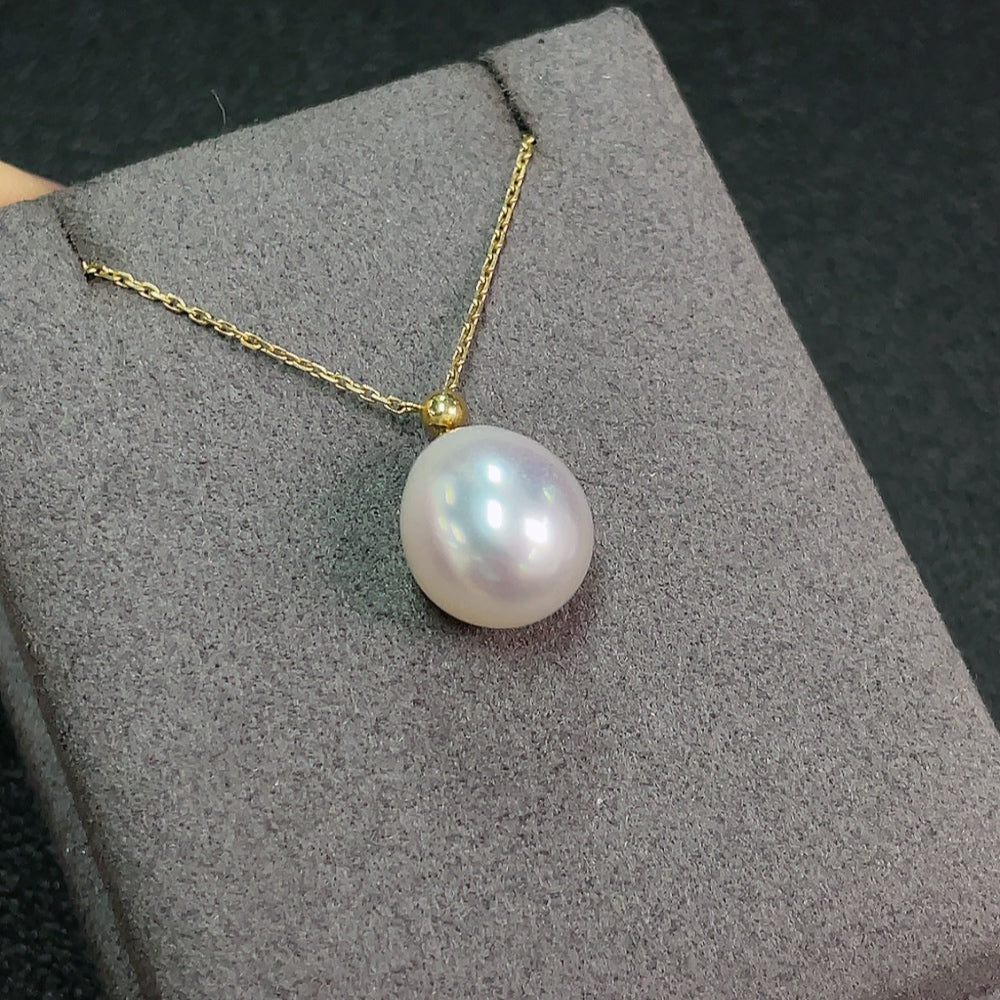 Saltwater Pearl Necklace, ., Size . 11.6mm | Huiliu Certified