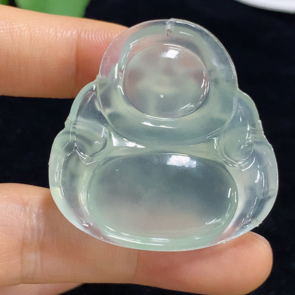 Jadeite Pendant Buddha Total Weight Approx. 17.74g