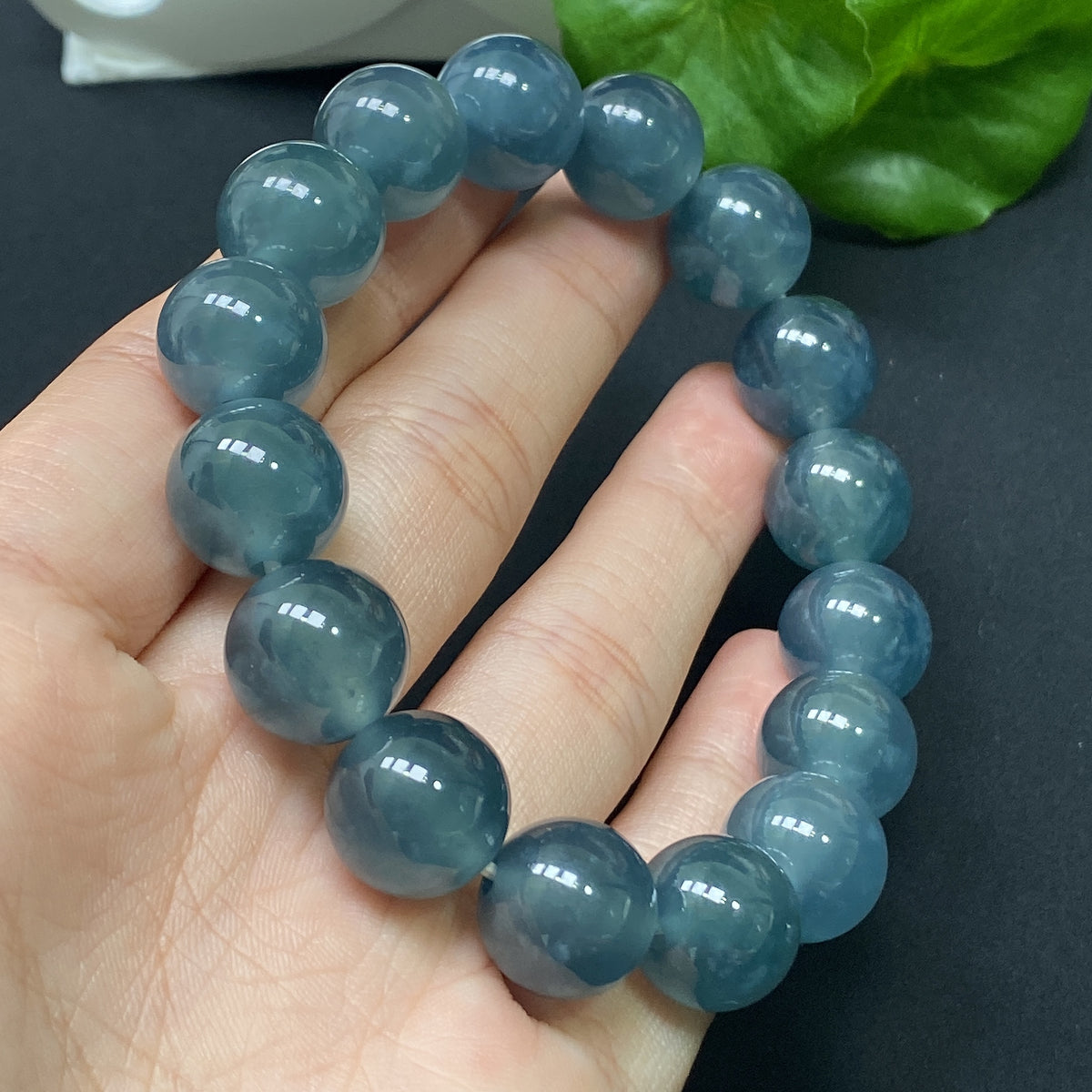 Jadeite Bracelet Size 13 Total Weight Approx. 58.35g