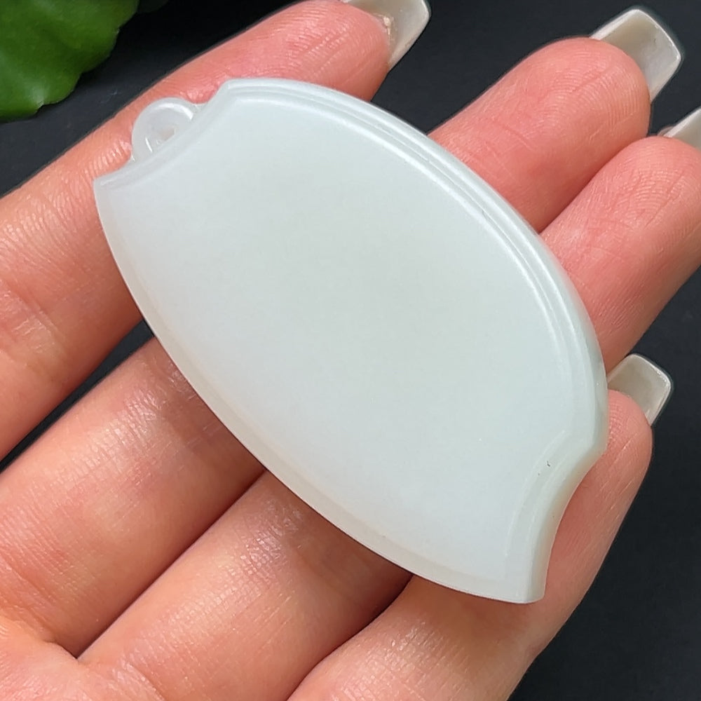 Hetian Jade Freeform Pendant