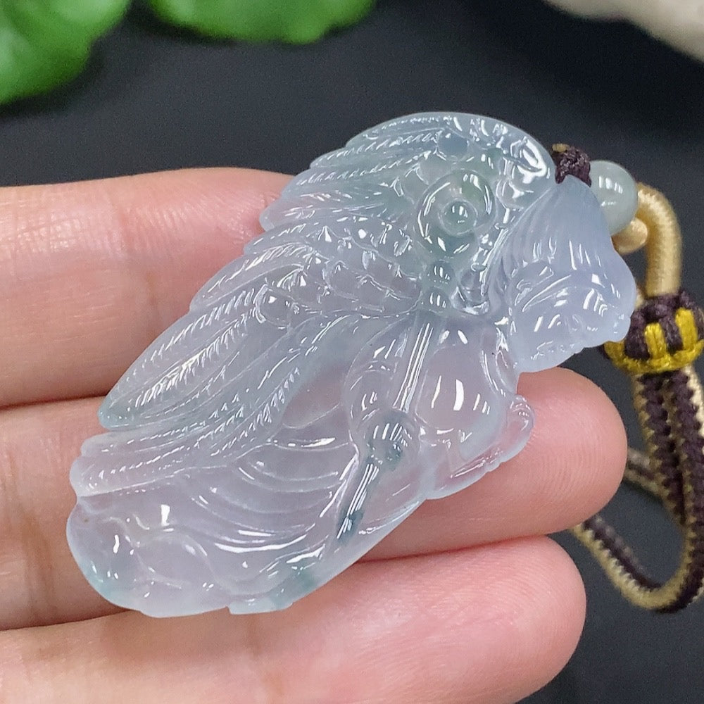 Jadeite Angel Pendant Total Weight Approx. 12.36g