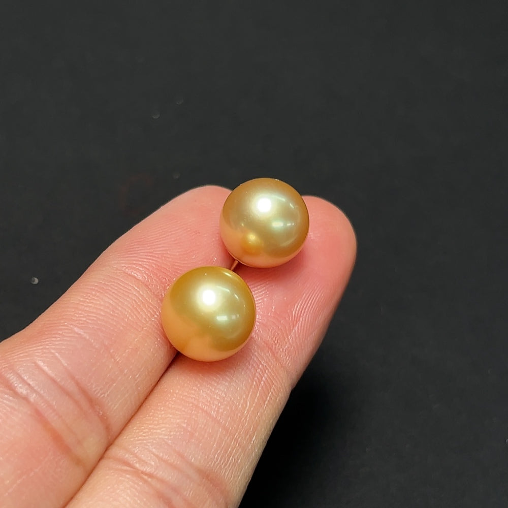 Saltwater Pearl Earrings 18K Gold