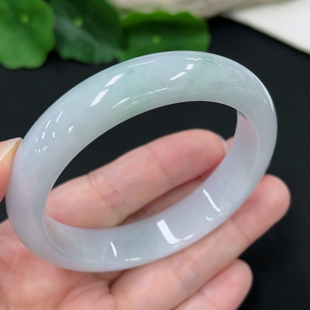 Jadeite Round Bangle Size 56.7 Total Weight Approx. 55.23g