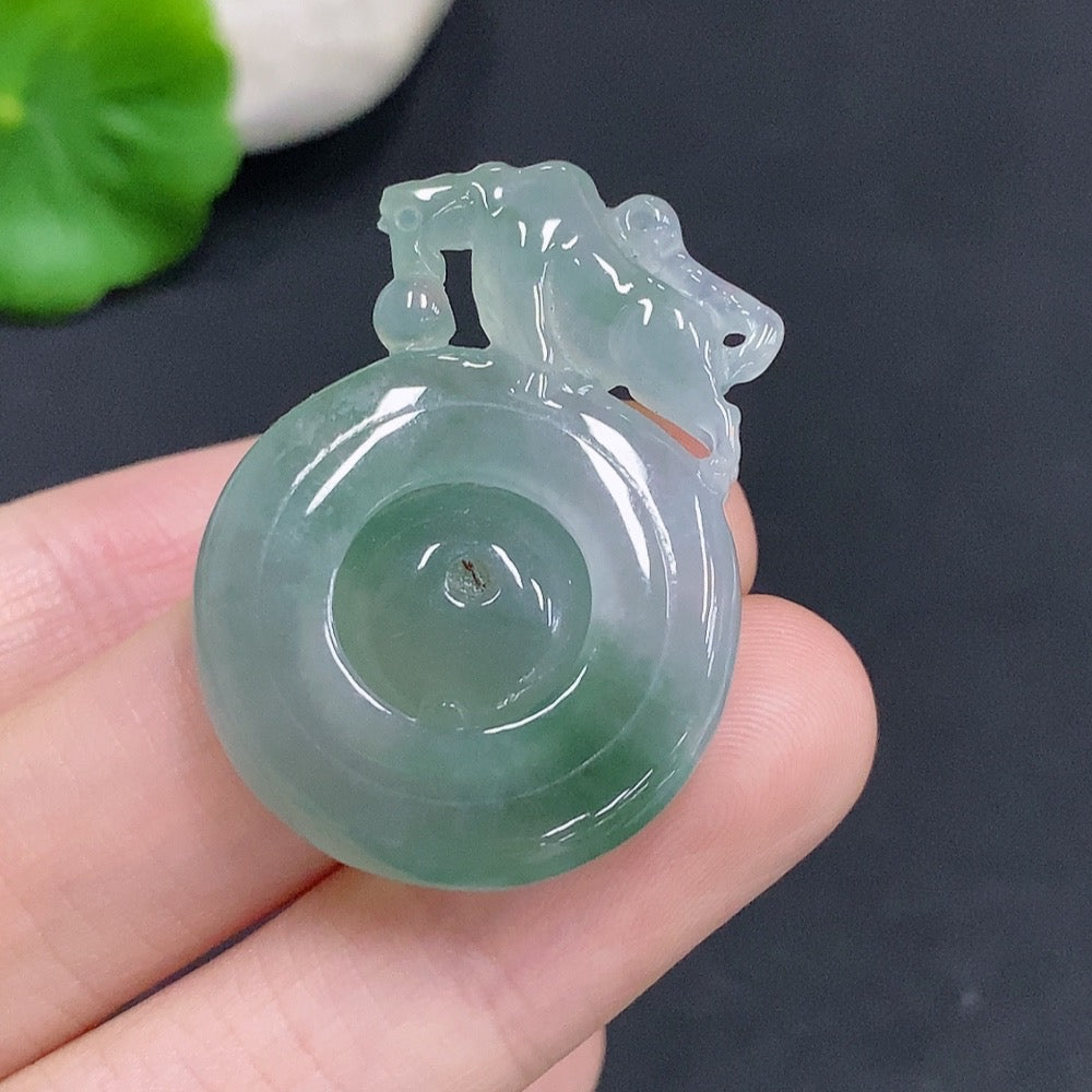 Jadeite Reversal of Fortune Pendant