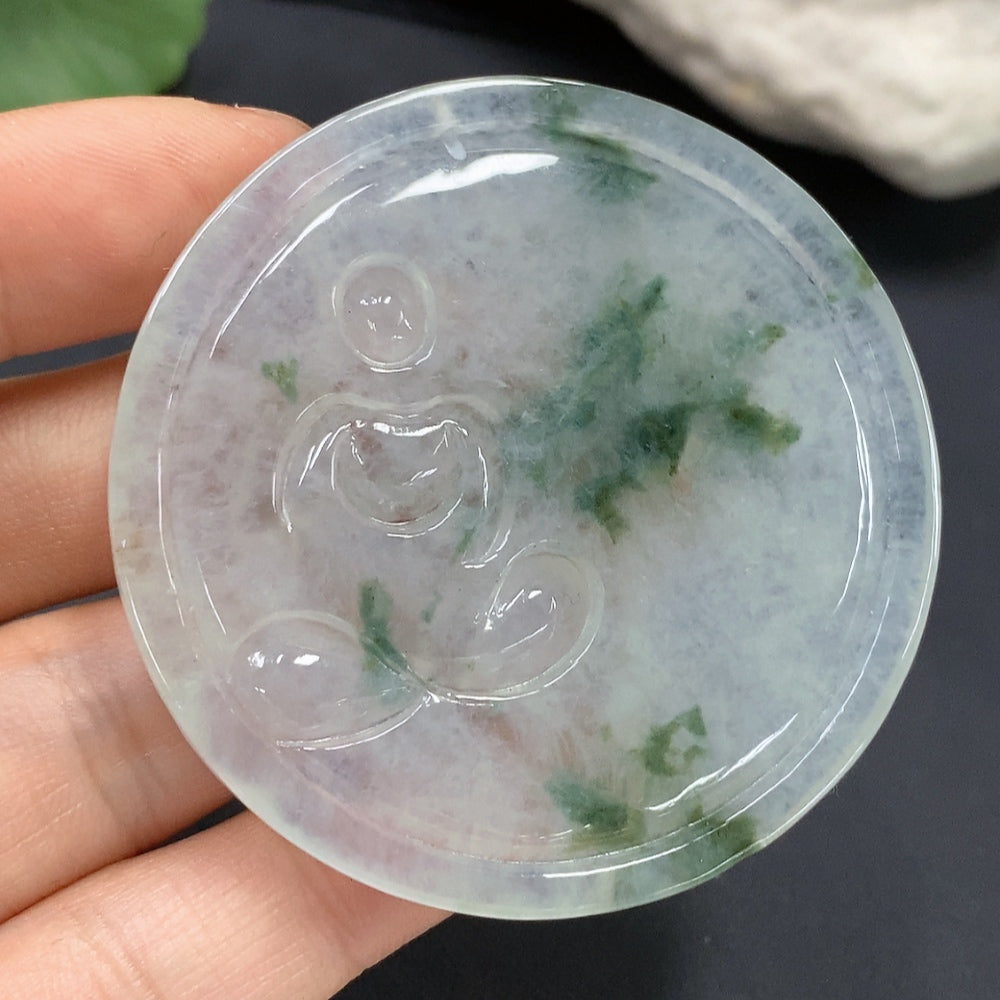 JadeiteGuanyin Pendant