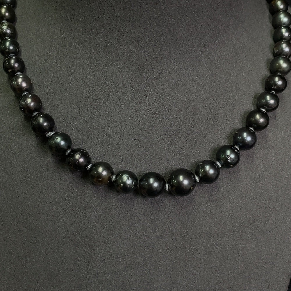 Seawater Pearl Strand Non-Gold Setting Approximately 8.1mm Total Weight About 40.03g Color Origin Undetermined
