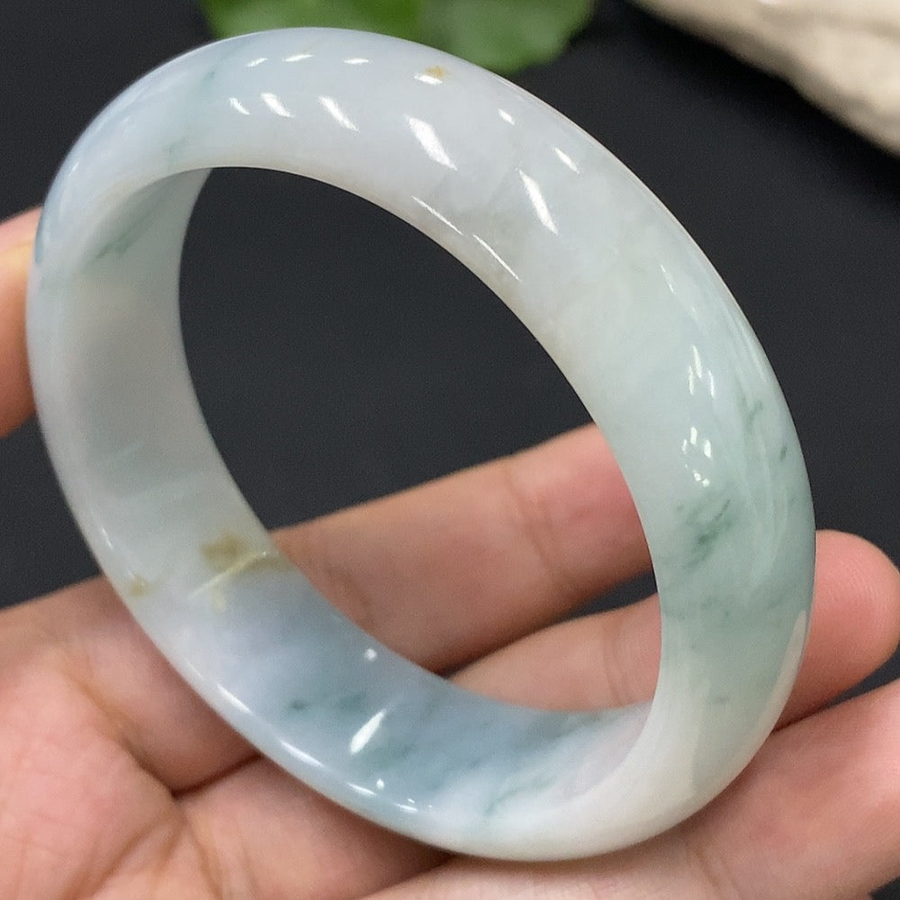 Jadeite Round Bracelet Size 53.9 Total Weight Approx. 52.66g
