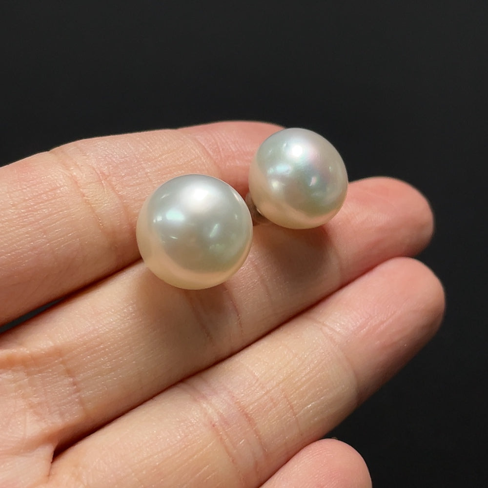 Saltwater Pearl Earrings 18K Gold